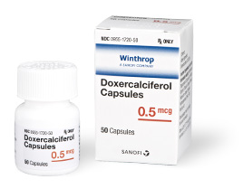 Doxercalciferol Capsules 0.5 mcg - Brand Equivalent: Hectorol® (doxercalciferol) capsules