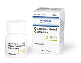 Doxercalciferol Capsules 2.5 mcg Doxercalciferol Capsules 2.5 mcg - Brand Equivalent: Hectorol® (doxercalciferol) capsules