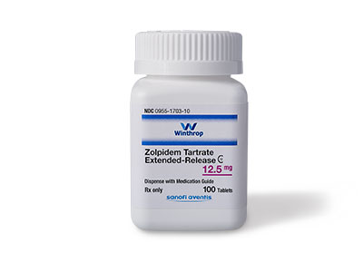 Zolpidem Tartrate Extended-Release C-IV 12.5 mg  - Brand Equivalent: Ambien CR® (zolpidem tartrate extended release)