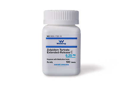 Zolpidem Tartrate Extended-Release C-IV 6.25 mg Zolpidem Tartrate Extended-Release C-IV 6.25 mg - Brand Equivalent: Ambien CR® (zolpidem tartrate extended release)