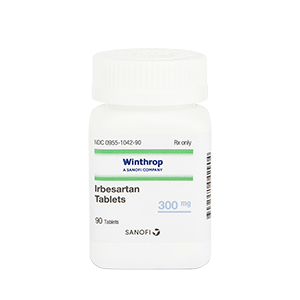 Irbesartan Tablets 300 mg - Brand Equivalent: Avapro® (irbesartan) tablets