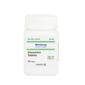 Irbesartan Tablets 75 mg - Brand Equivalent: Avapro® (irbesartan) tablet
