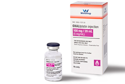 Oxaliplatin injection 100 mg - Brand Equivalent: Eloxatin® (oxaliplatin injection)