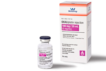 Oxaliplatin injection 100 mg - Generic for Eloxatin® (oxaliplatin injection)